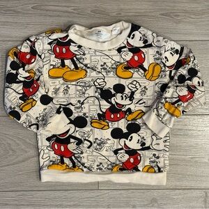 H&M Kids Mickey Mouse Sweatshirt & Pants Set